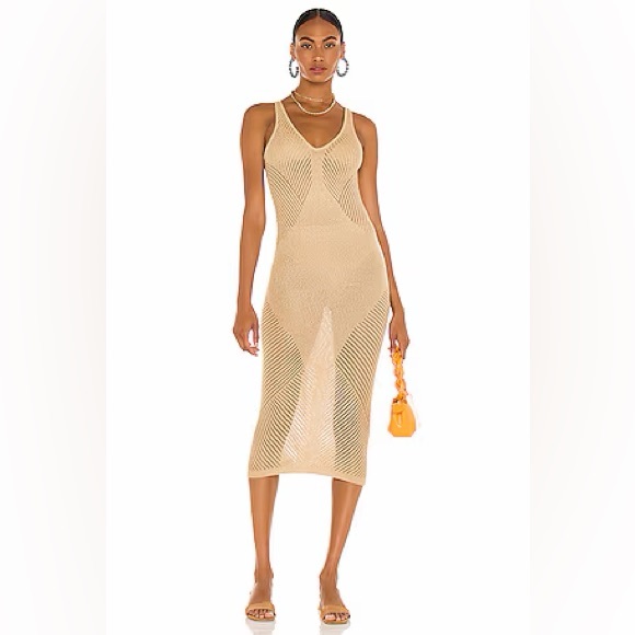 New Tularosa Azalea Maxi Dress in Natural Size XS